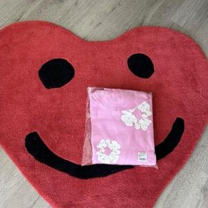 Denim tears hoodie pink